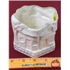 Image 2 : Belleek Ballybeg's Village Votive Candle Holder (3-1/2"H x 4"Dia) (SEE PICS!)