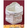 Image 3 : Belleek Ballybeg's Village Votive Candle Holder (3-1/2"H x 4"Dia) (SEE PICS!)