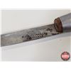 Image 5 : "W. SYLVESTER & CO SHEFFIELD" Bear Head Handle / Wire Wrapped / Knife c/w leather Sheath (8-3/4" Tot