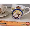 Image 2 : Royal Family Cups / Saucer:  - The Royal Family King George VI & Queen Elizabeth Cup / Saucer - To C