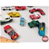 Image 2 : Hotwheels & Matchbox Cars (Variety) (17) with Tin Lunch Box (4-1/4"H x 7"W x 4-3/4"D) (SEE PICS!)