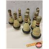 Image 2 : Vintage Bowling Pins (Set of 10) (From the Wainwright Steak House Bowling Alley) (SEE PICS!)