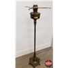 Image 2 : Coal Oil Floor Lamp (Brass?) (50"H) (SEE PICS!)