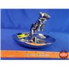 Image 2 : Mack Truck Ashtray - Bull Dog Ornament (4-1/2"H x 7-1/2"Dia) (SEE PICS!)