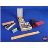 Image 1 : Variety of Vintage/Antique Domino Sets in Boxes (1 Wood - 1 Pressed Board - 2 Hard Plastic / Tiles) 