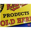 Image 15 : Single Sided Enamel Sign "RED HEAD Gasoline-Motor Oils" : "Red Head Products Sold Here" (G.S.W Canad