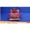 Image 8 : Vintage Tin Toy Fire Truck with 3 Fireman "STI" (3-1/2"H x 3"W x 10-1/2"D) (SEE PICS!)