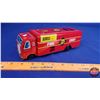 Image 2 : Tin Toy Fire Truck Litho "No. 63" "FIRE CHIEF FIRE DEPT" : Lucky Toy Co. (Japan) (1960's) (2-1/2"H x