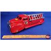 Image 2 : Lincoln Metal Fire Truck "LADDER TRUCK" "Lincoln Fire Dept" (Made in Canada) (4-3/4"H x 4-1/4"W x 16