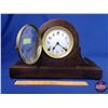 Image 2 : Mantle Clock "Made by the Sessions Clock Co. - Forestville, Conn, U.S.A." c/w Key (10-1/2"H x 17"W x