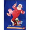 Image 2 : Pepsi-Cola Cardboard Easel Santa Display "Norman Rockwell" (19"H x 14-1/2"W) (SEE PICS!)