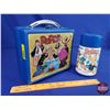 Image 1 : Lunch Box "Popeye" & Aladdin Thermos (c.1980) (8-1/2"H x 8"W x 4"D) (SEE PICS!)