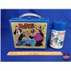 Image 2 : Lunch Box "Popeye" & Aladdin Thermos (c.1980) (8-1/2"H x 8"W x 4"D) (SEE PICS!)