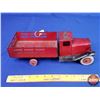 Image 5 : Wyandotte Toy Truck (Metal) (Note: Wooden Rims / Missing Back Tires) (4-1/4"H x 4-1/2"W x 12"L) (SEE