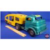 Image 8 : Vintage Diecast/Metal Toy Truck / Trailer : "Structo Auto Transport" (5"H x 5-1/2"W x 22"L) (SEE PIC