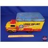 Image 6 : Marx/LUMAR Metal Toy Truck "LUMAR VAN LINES" (9"H x 7"W x 17-1/2"L) (SEE PICS!)