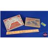 Image 1 : Vintage Travel Games (2): Spoor-Lottospel & Advertentie-Spel (Largest Box Measures: 1-1/2"H x 6-1/2"