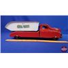 Image 8 : BUDDY L Metal Toy Dump Truck "Sand & Gravel" (4"H x 4-1/2"W x 13"L) (SEE PICS!)