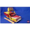 Image 8 : Marx/LUMAR Metal Loader Dump Truck Toy (Note: Loose) (4-1/2"H x 6"W x 17-1/2"L) (SEE PICS!)