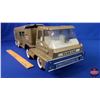 Image 10 : Structo Metal Truck & Trailer "Vista Dome Horse Van" (6-1/2"H x 6"W x 21"L) (SEE PICS!)