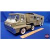 Image 1 : Structo Metal Truck & Trailer "Vista Dome Horse Van" (6-1/2"H x 6"W x 21"L) (SEE PICS!)