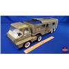 Image 2 : Structo Metal Truck & Trailer "Vista Dome Horse Van" (6-1/2"H x 6"W x 21"L) (SEE PICS!)