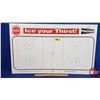 Image 1 : Coca-Cola / Powerade Hockey Rink White Board "Ice your Thirst!" (18-1/4"H x 30-1/4"W) (SEE PICS!)