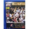 Image 2 : 2002 Salt Lake City 2002 Canadian Women's Hockey Team Gold Metal Winners (3/8" Hardboard) (15-3/4"H 