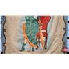 Image 10 : CIRCUS SIDESHOW BANNER "Bearded Lady" "Royal Hanneford Circus (Double Sided / Hand Painted) (Very La