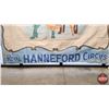 Image 9 : CIRCUS SIDESHOW BANNER "Bearded Lady" "Royal Hanneford Circus (Double Sided / Hand Painted) (Very La