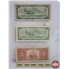 Image 2 : Canada Bills (3): - 1954 $1 Bill : Beattie/Coyne # PL8463269 - 1954 $1 Bill *Replacement : Lawson/Bo