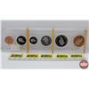 Image 2 : Canada Coins in Hardshell Case 1867-1992 (6 Coins: Loon Dollar; Fifty Cent; Twenty Five Cent; Ten Ce