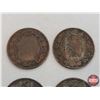 Image 2 : Canada Large Cent (4) : 1893; 1898; 1896; 1913 (SEE PICS!)