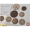 Image 2 : Foreign Coins - Variety (9) : 1800's & 1900's (SEE PICS!)