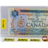 Image 2 : Canada $5 Bill 1972 *Replacement : Lawson/Bouey # *SB1335362 (See Pics for Varieties, Conditions, Se