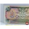 Image 2 : Canada $20 Bill 1979 : Thiessen/Crow #51602984836 (See Pics for Varieties, Conditions, Serial Number