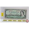 Image 1 : Canada $1 Bill 1954 *Replacement : Beattie/Rasminsky # *OY0050954 (See Pics for Varieties, Condition