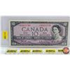 Image 1 : Canada $10 Bill 1954 *Replacement : Beattie/Rasminsky # *AD0103740 (See Pics for Varieties, Conditio