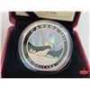 Image 2 : RCM 2014 $20 Fine Silver Coin "A Story of the Northern Lights Howling Wolf" (99.99%) (SEE PICS!)