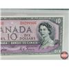 Image 2 : Canada $10 Bill 1954DF "Devil's Face" : Coyne/Towers #BD0298866 (PMG Certified : 55 About Uncirculat