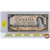 Image 1 : Canada $50 Bill 1954DF "Devil's Face" : Coyne/Towers #AH1336861 (See Pics for Varieties, Conditions,