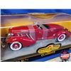 Image 3 : DIE-CAST MODEL (NIB) : 1935 Auburn - American Muscle Classics Ertl (Scale : 1/18) (Box : 5-1/4"H x 1