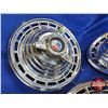 Image 3 : Ford Galaxie Wheel Covers (3) (4"H x 14"Dia) (SEE PICS!)