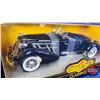 Image 3 : DIE-CAST MODEL (NIB) : 1935 Auburn (Black) - American Muscle Classics Ertl (Scale : 1/18) (Box : 5-1