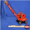 Image 1 : Tri-Ang Metal Toy Model Jones KL44 Crane  (7-1/2"H x 5-1/2"W x 21-1/4"D) (SEE PICS!)