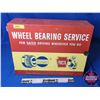 Image 1 : Metal Shop Cabinet : Federal-Mogul "Bower Roller Bearings" "BCA" "Wheel Bearing Service" (One Door) 