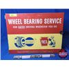 Image 2 : Metal Shop Cabinet : Federal-Mogul "Bower Roller Bearings" "BCA" "Wheel Bearing Service" (One Door) 