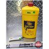 Image 1 : SUNOCO Outboard Motor Oil (Plastic Jug) & SUNOCO Household Oil Tube (Jug Measures : 10"H x 4"W x 3"D
