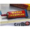 Image 2 : MoPar Lubriplate (Partially Used) w/Original Box (Box Measures : 1-1/4"H x 1-1/4"W x 6-1/2"L) (SEE P