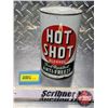 Image 1 : OIL TIN : Hot Shot Alcohol Boil Resistant Anti-Freeze (6-1/2"H x 4"Dia) (SEE PICS!)